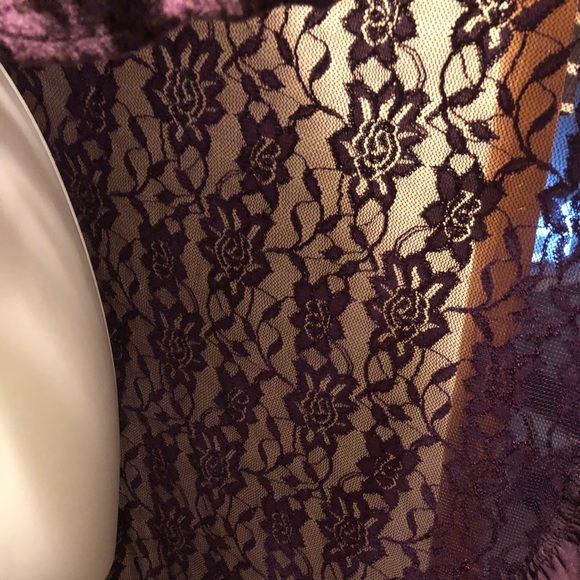 BOHO Hippie Floral Lace Cover Cape Caftan Gothic - Picture 7 of 8